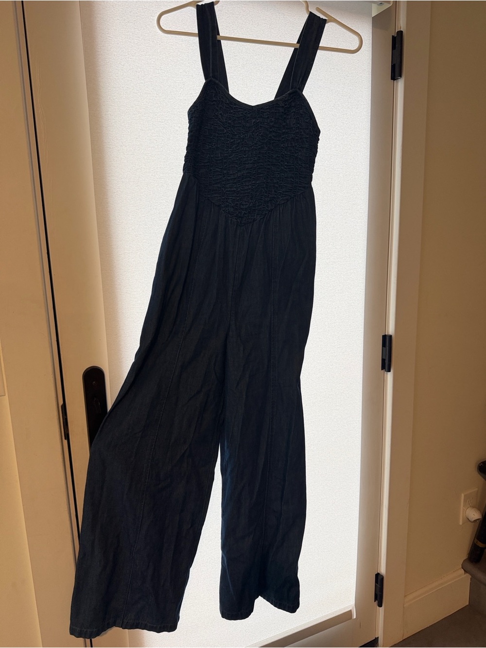 American Eagle Wide Leg Adjustable Overalls with Pockets XXS